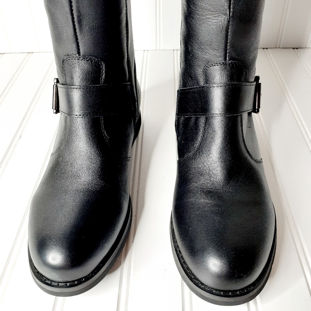 NEW David Tate Alpine Knee High Black Boot - Picture 7 of 12